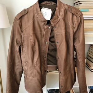 Leather Jacket - Real leather, from Anthropologie!